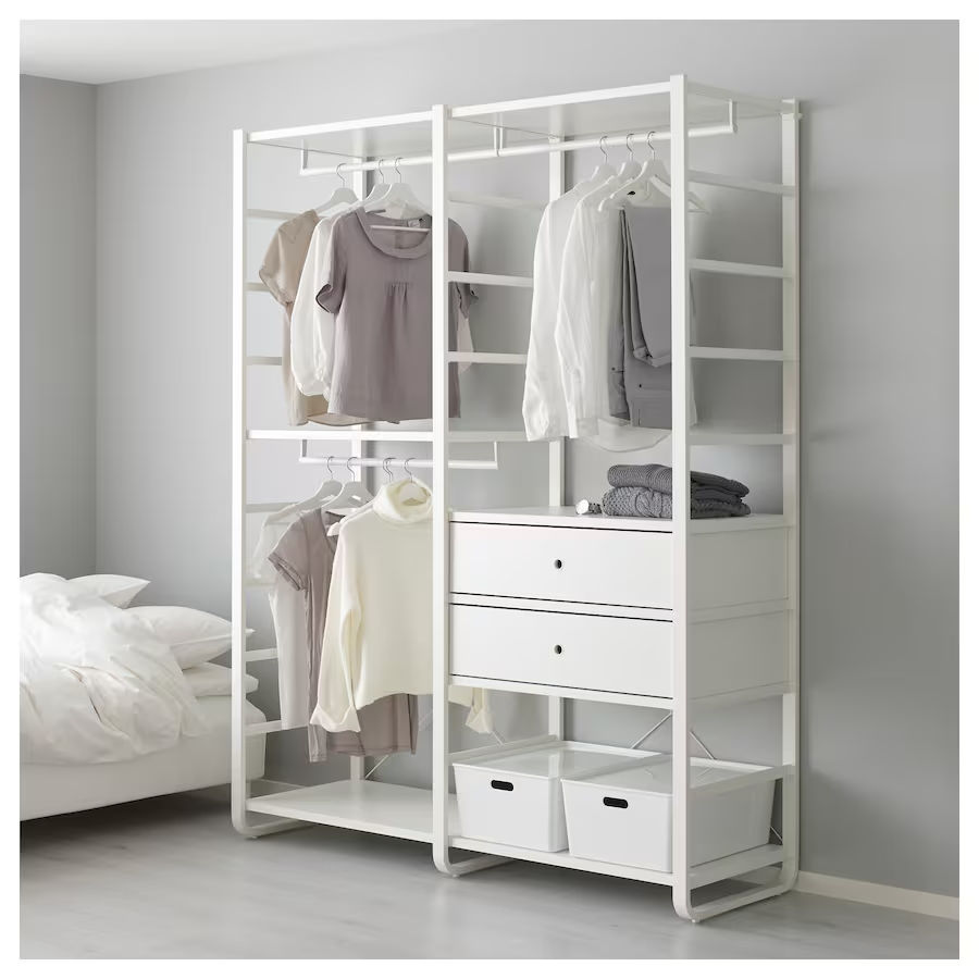 Dulap-sistem de depozitare Ikea Elvarli 165x55x216 foto 1