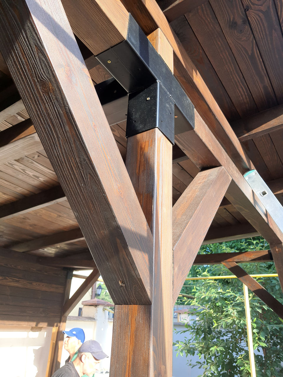 Elemente de fixare pentru pergola,foișor - качественный крепёж для перголы, беседки из бруса! фото 12