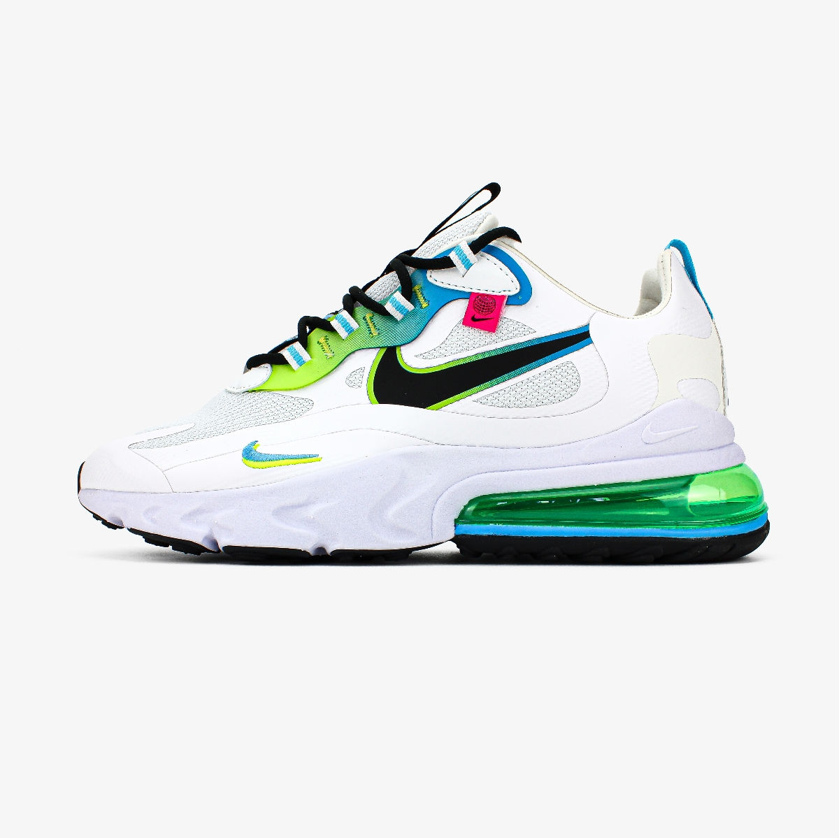 Nike Air Max 270 React White/Green фото 0