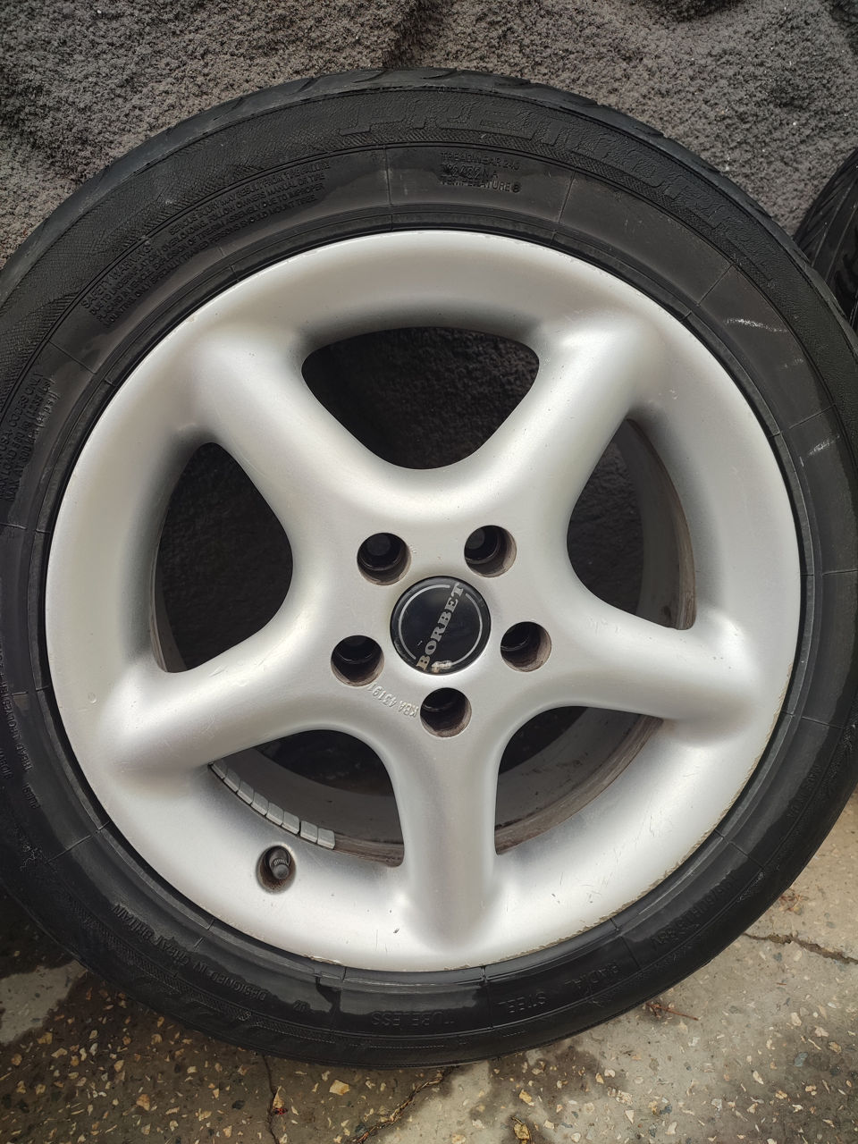 Диски Борбет 5/100 R15 Skoda, Toyota foto 1