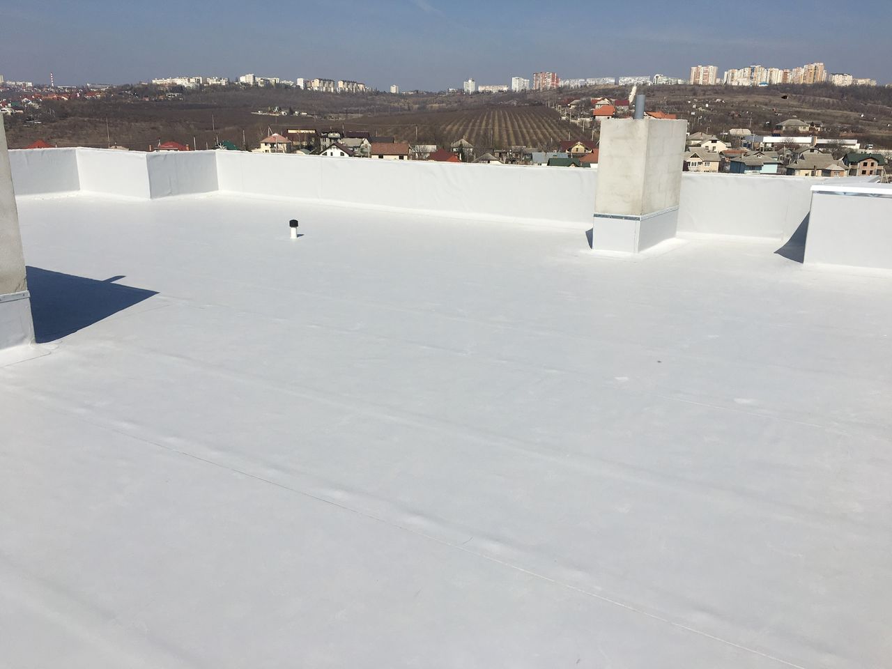 Ремонт. гидро и термоизоляция крыш по современным стандартам hidroizolarea membrane pvc foto 5