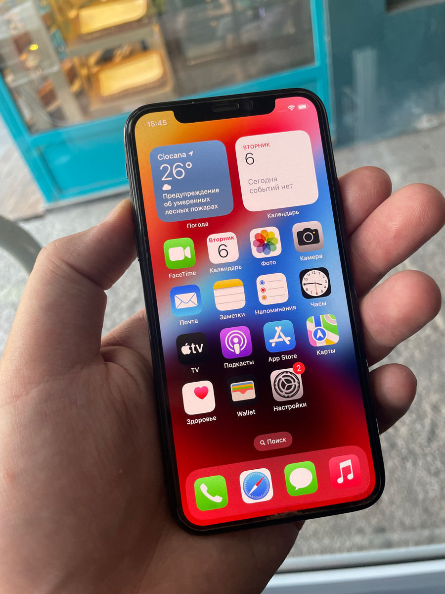 iPhone X Black 256 Gb!