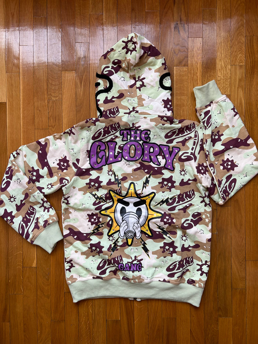 glo gang zip up foto 2