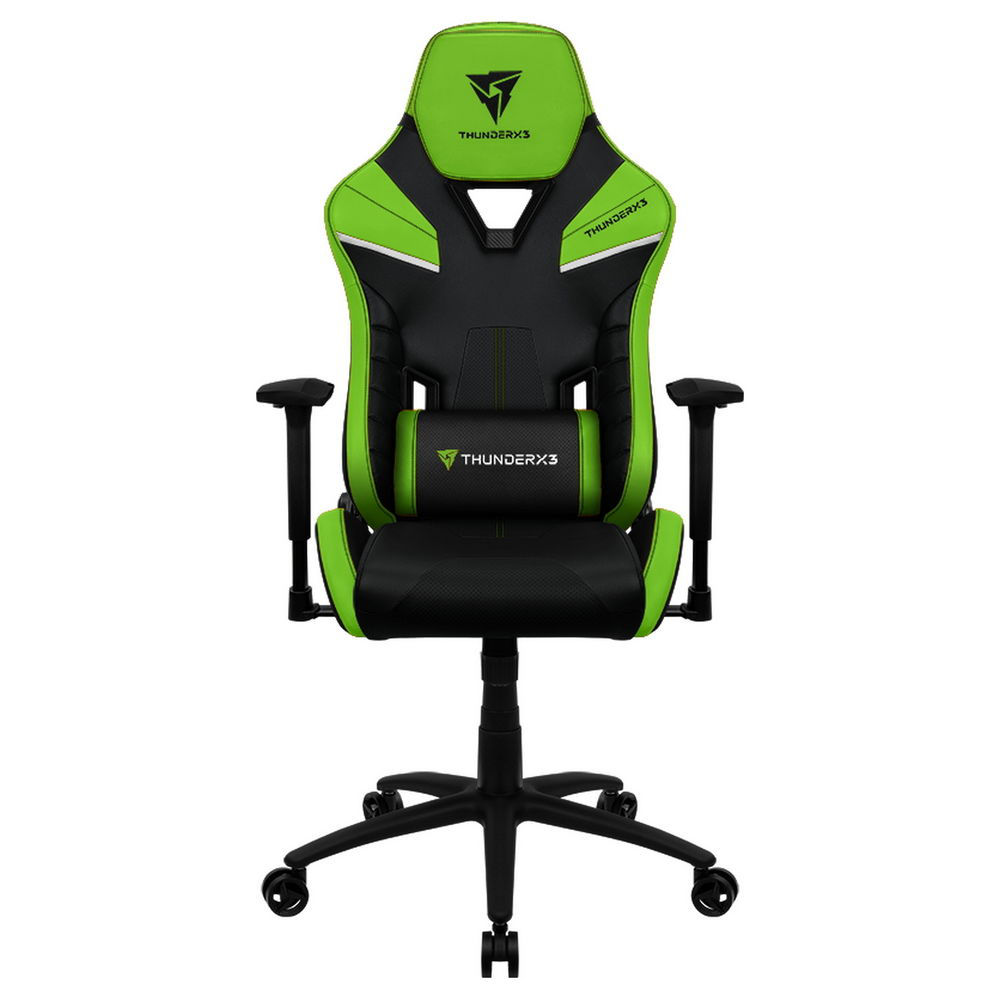 Gaming Chair Thunderx3 Tc5  Black/Neon Green, User Max Load Up To 150Kg / Height 170-190Cm foto 2