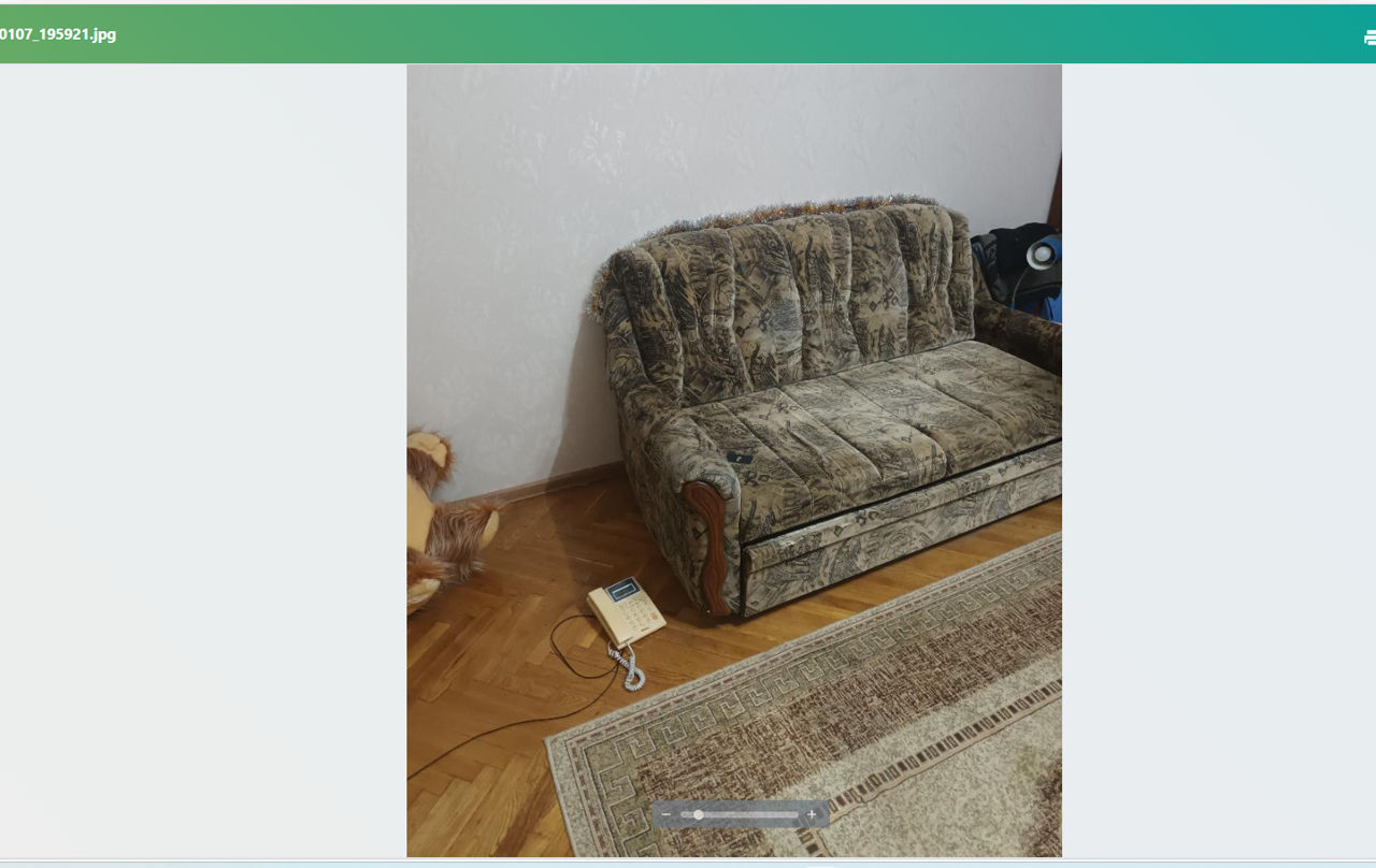 500 lei- se vinde canapea extensibila de mana a doua foto 1