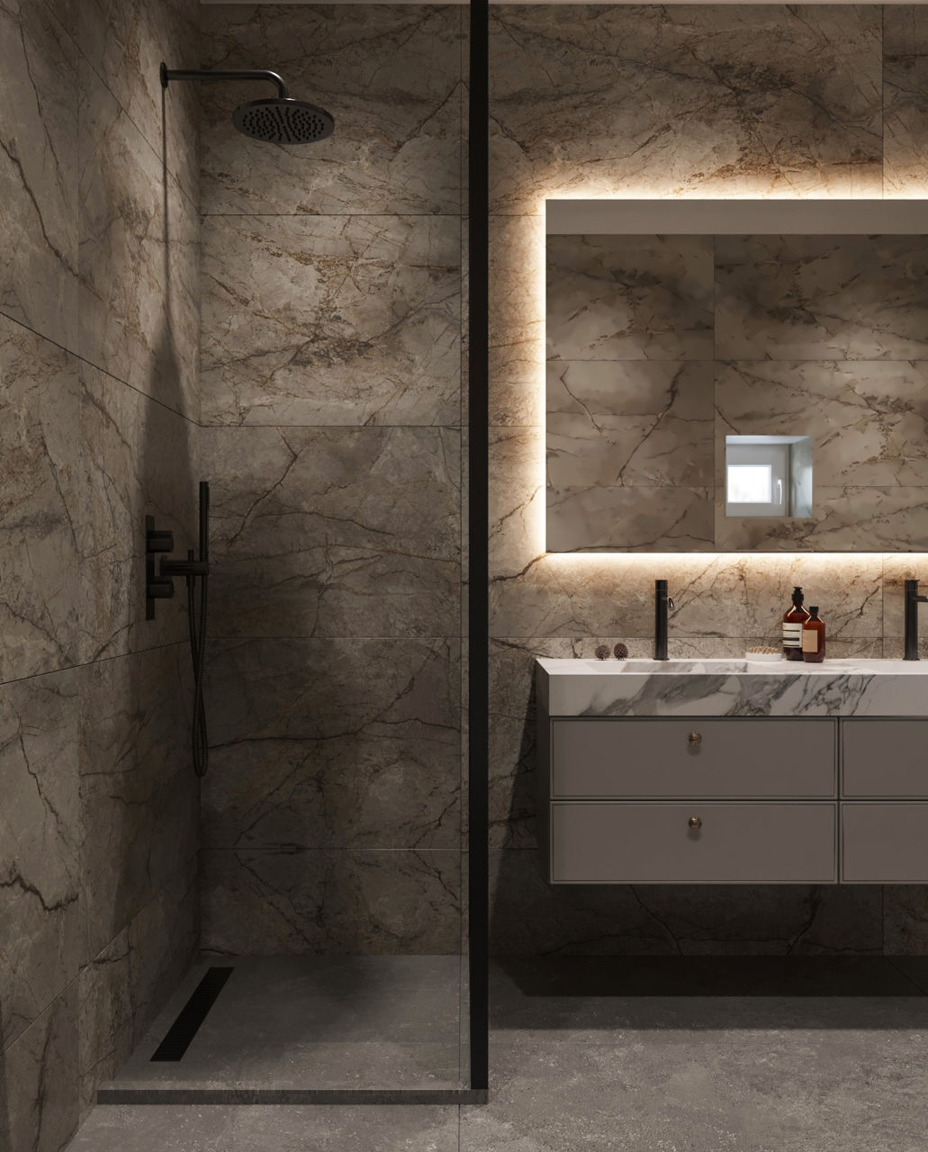 Design interior/stil neoclasic/ Parter /112m2/apartament cu 3 dormitoare/construcții/ 3D/ proiecte foto 19