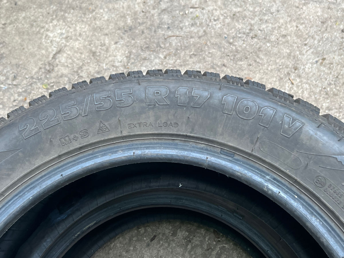 Продам 2 шины 225/55 R17 Taurus Snow (Michelin Group) фото 6