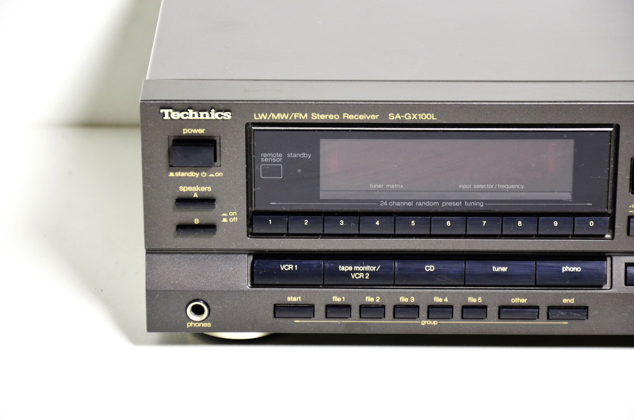 Technics SA-GX100L stereo receiver Made in Japan foto 2