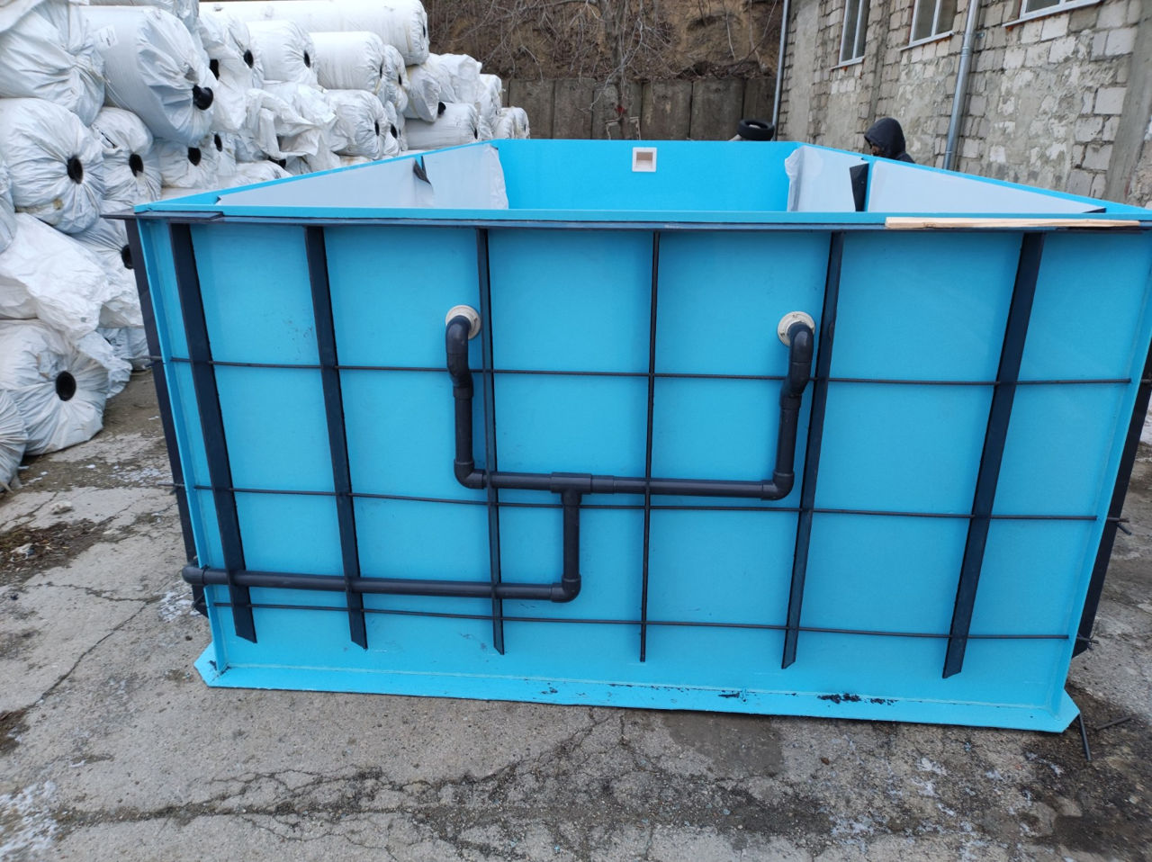 Piscina din polipropilena 2,6x4. Бассейн из полипропилена. 2,6x4 foto 4