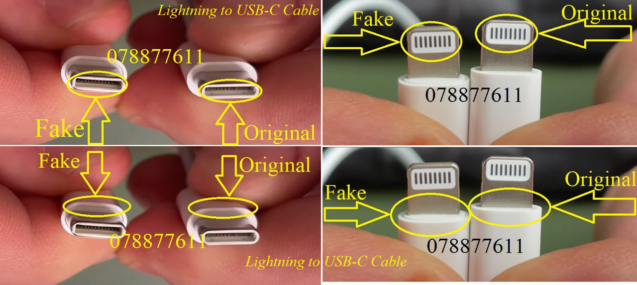 100% оригинальные Apple Cable Lightning to USB/USB-C новые, доставка! foto 3