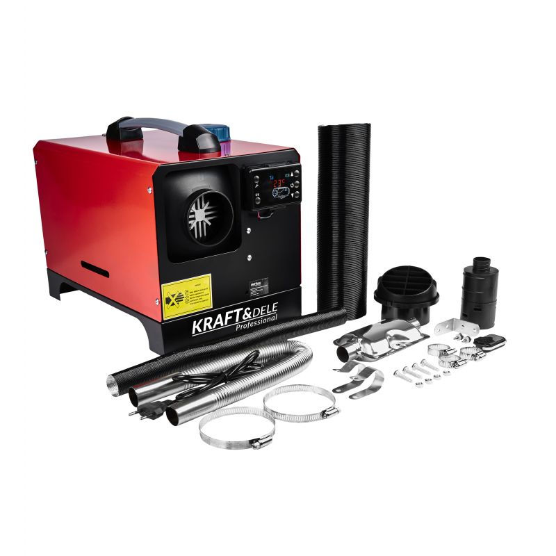 Дизельный обогреватель 8 KW 12V/220V Kraft&Dele KD11780 foto 1