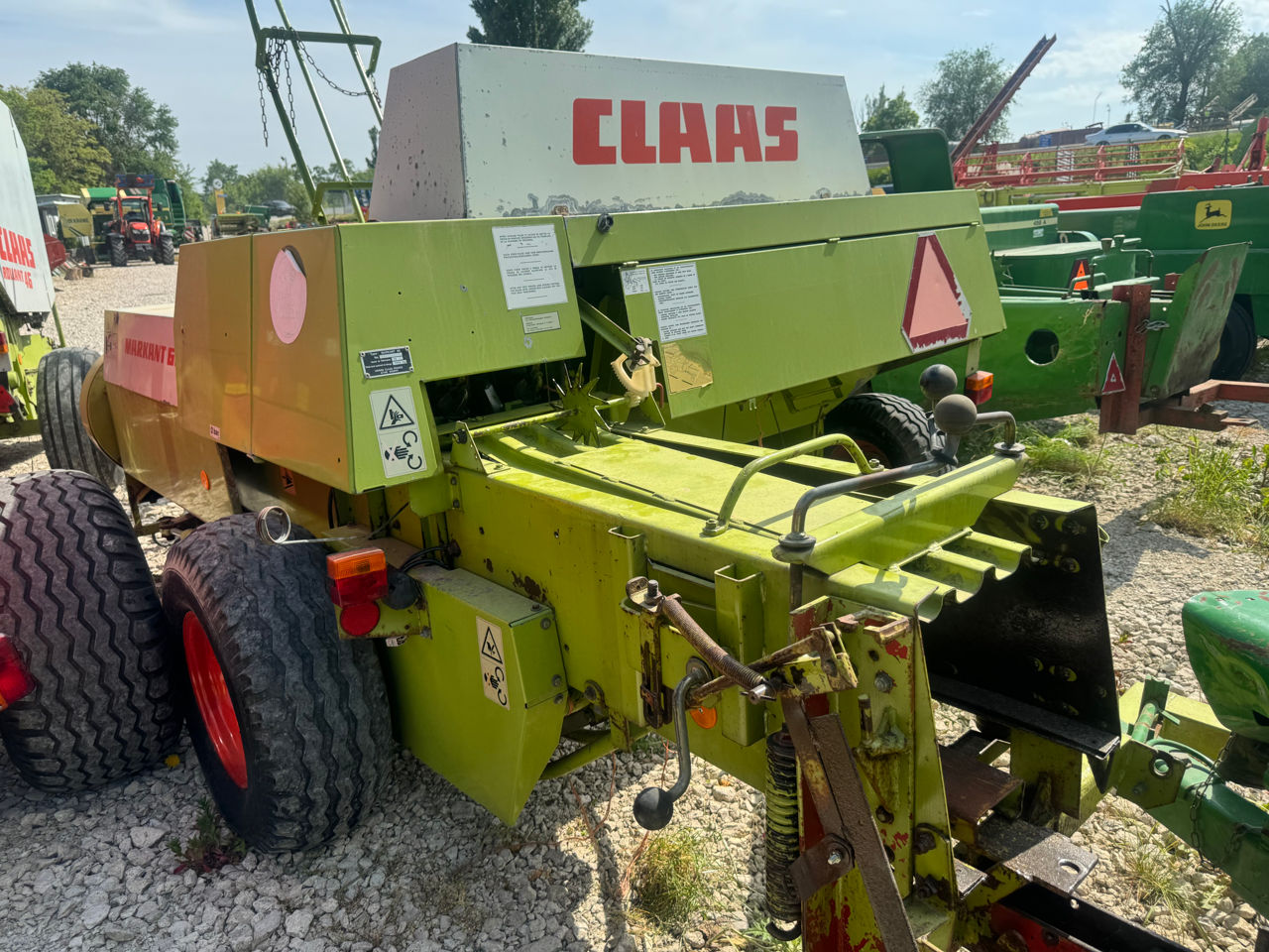 Claas markant 65 Professional прессподборщик ухоженный, готов к работе foto 3