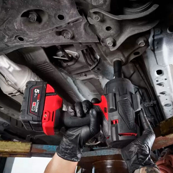 Mașină de înșurubat cu impact / аккумуляторный гайковерт milwaukee m18 fhiw2f12-0, 4933498056 foto 4