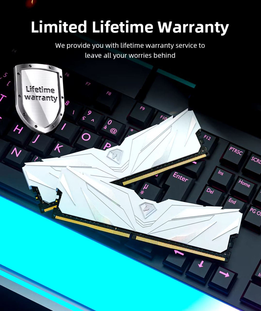 DDR5/DDR4 32GB(2X16GB), 16GB(2X8GB) 6000Mhz/6400Mhz/3200Mhz/3600Mhz фото 6