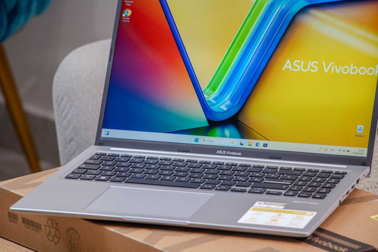 Asus VivoBook 17x - Core I7 1255U, 16Gb Ram, IrisXe, 500Gb SSD, 17.3" FHD IPS фото 5
