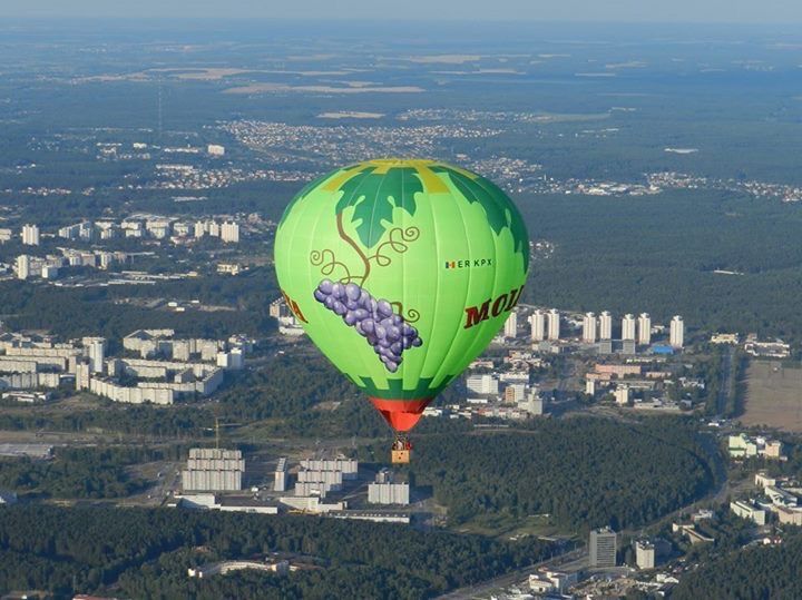 Zbor cu balonul in moldova!!! полёт на воздушном шаре!!! foto 3