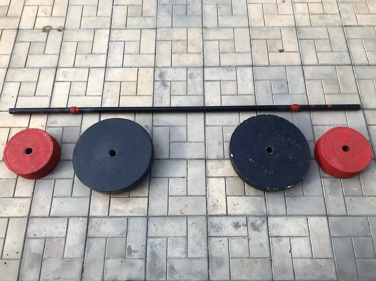 Блины для штанги из бетона своими руками