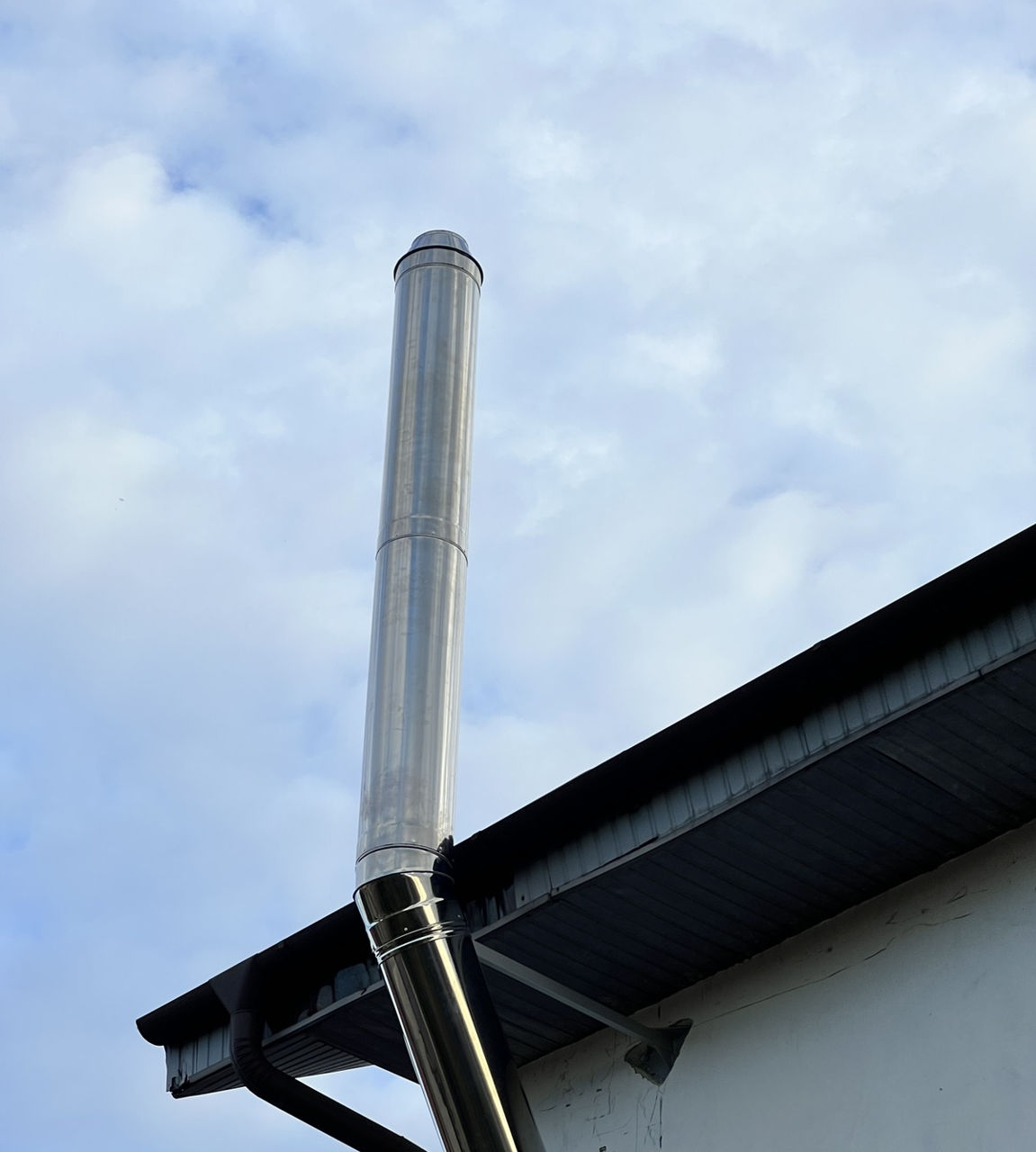 Cos de fum din inox izolat, sistem la cheie / Дымоход из нержавеющей стали, система под ключ foto 0