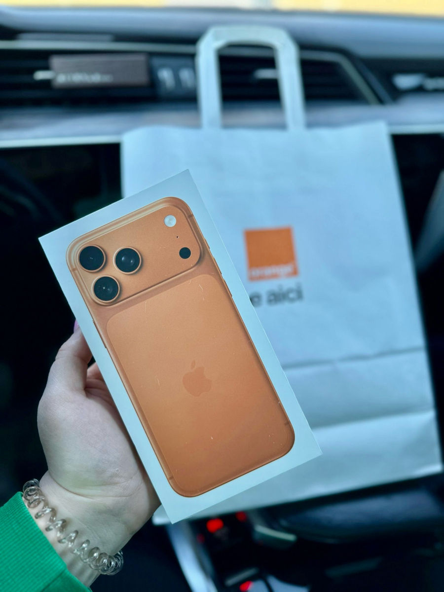 iPhone 17 Pro Max Orange 2Tb Sigilat + 2 Ani Garantie Orange!