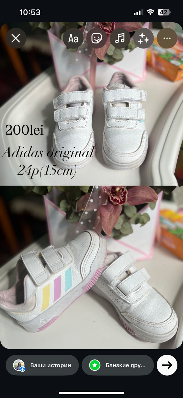 Для девочек adidas original  фото 2