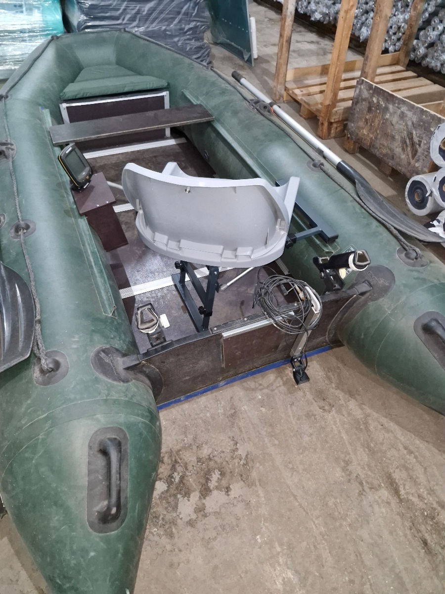 Лодка пвх Колибри км330д. Мотор Tohatsu 6hp 4такта фото 6