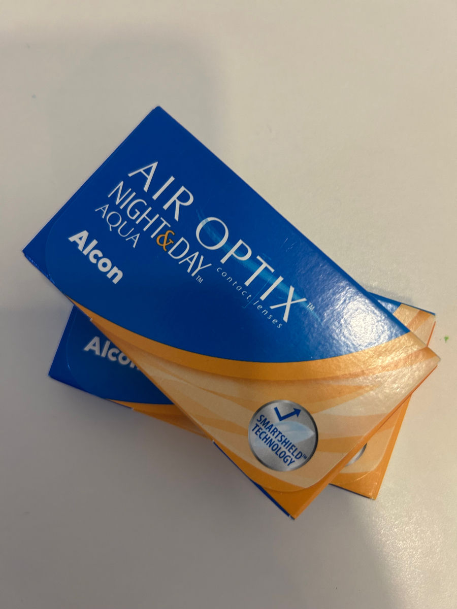 Lentile Air Optix zi si noapte , si ocluzoare  фото 0