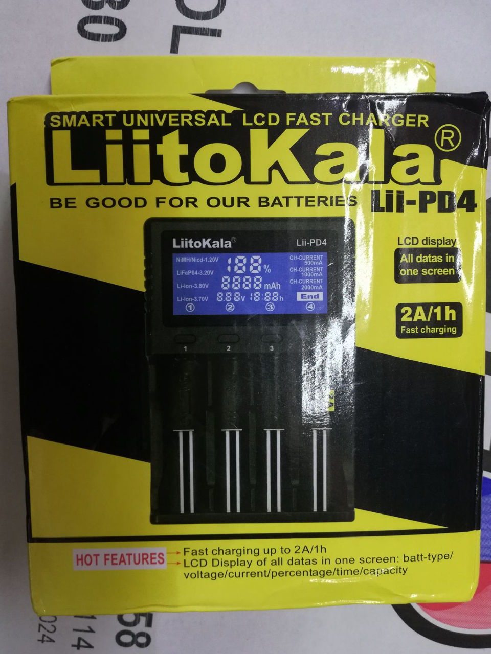 Зарядное устройство Maha Powerex MH-C9000 Charger-Analyzer и фирменные зарядки Liito Kala фото 3