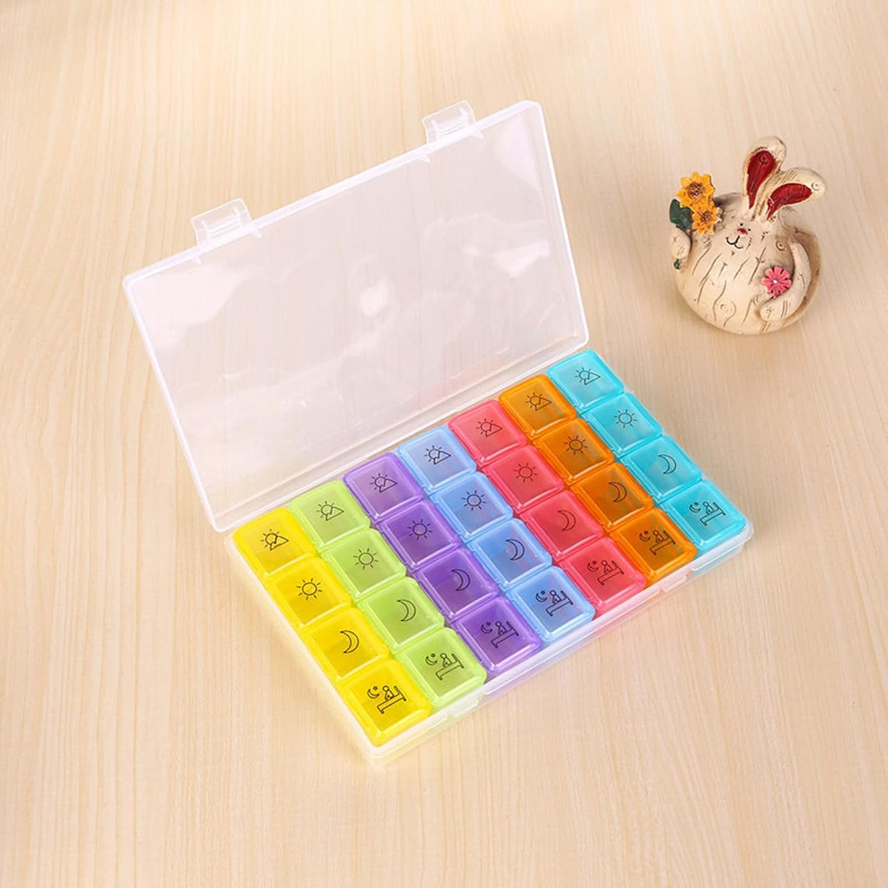 Organizator pentru Pastile de 7 Zile Органайзер для таблеток на 7 дней foto 2