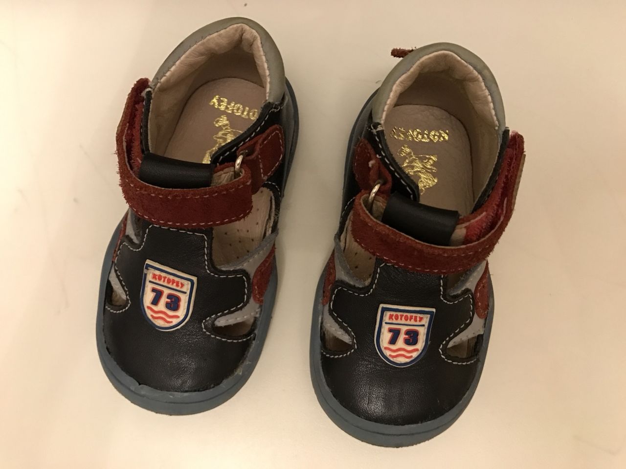 летние туфли на мальчика