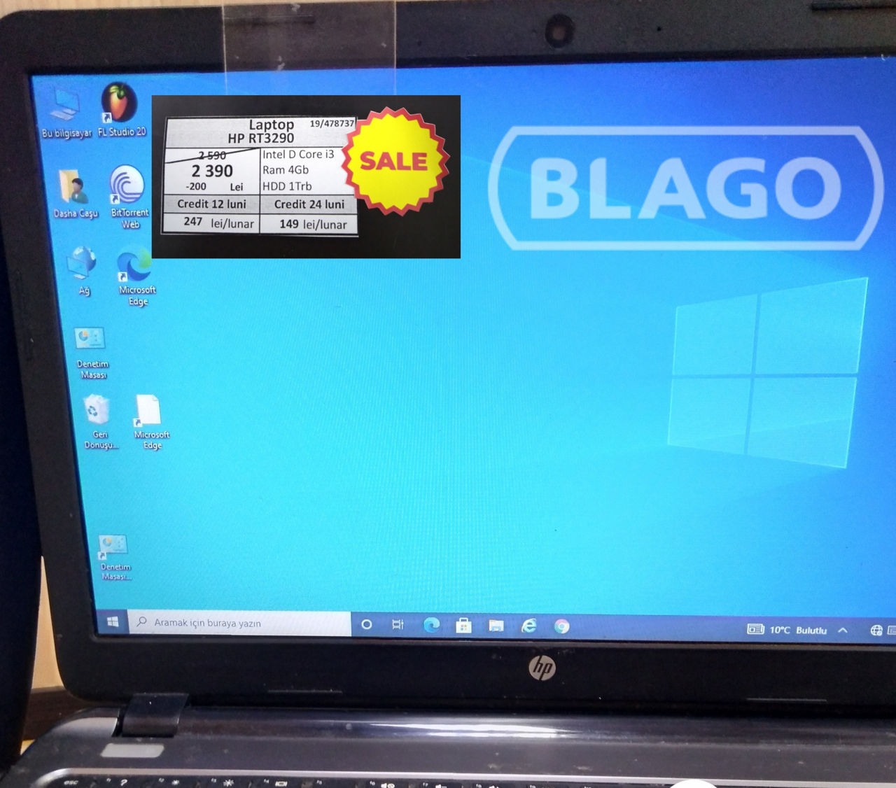 Laptop HP RT3290 2390lei