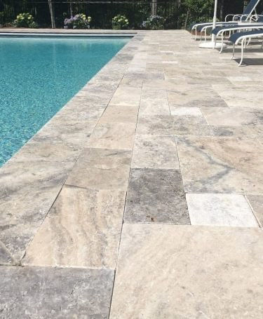 Travertin piatra naturala, pavaj curte,travertin piscina, pavaj in curte, gresie pe terasa foto 6