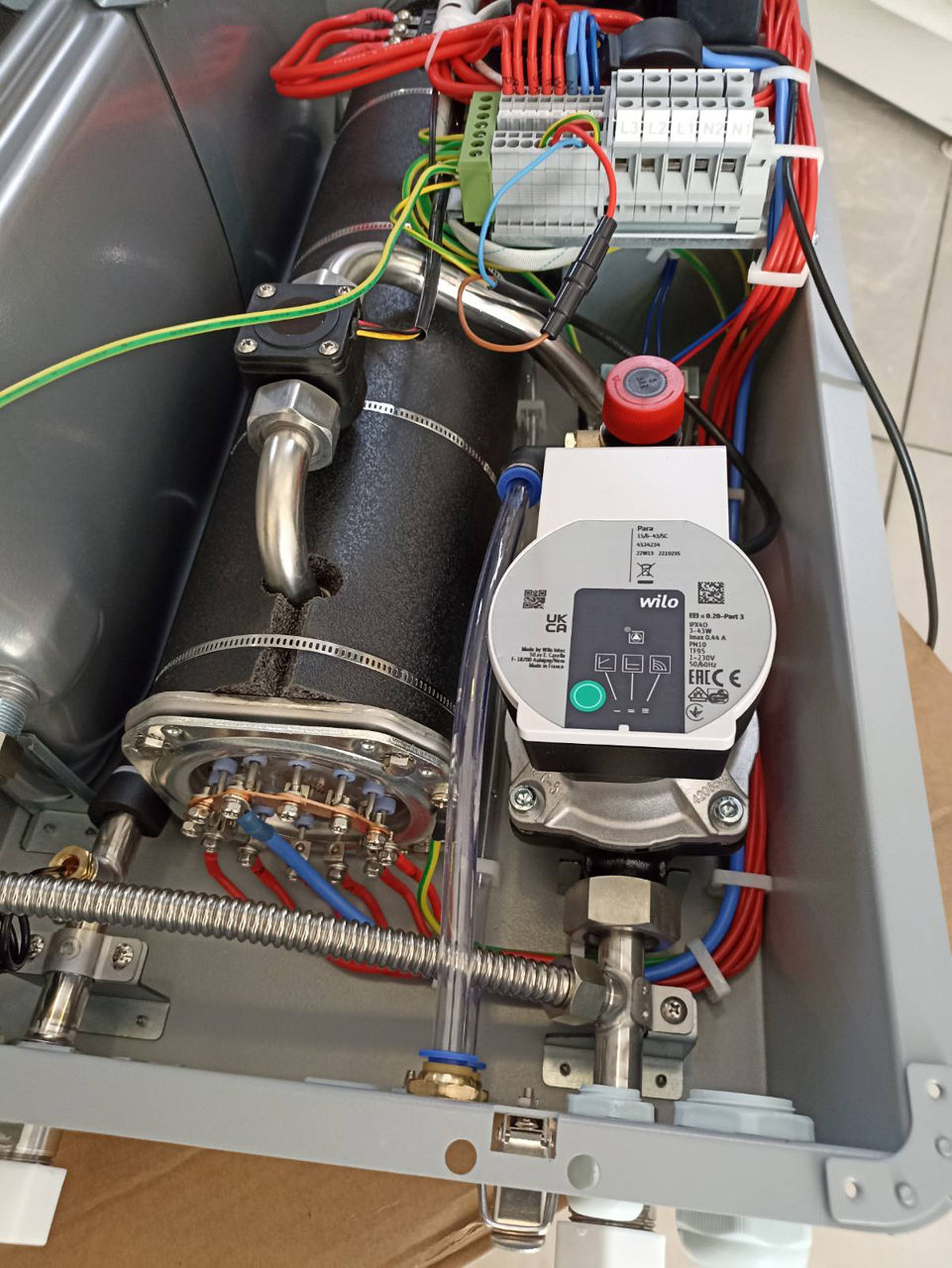 Cazane electrice Teknix 4.5,6, 7.5, 9, 12, 15 si 18 kW 220v/380v fabricate in Ungaria foto 2