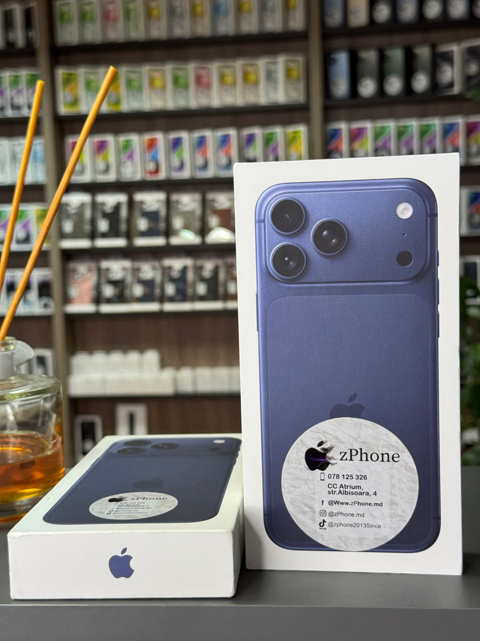 iPhone 17 Pro 256G Magazin zPhone Garanție 24Luni (128GB/256GB/512GB/1TB) Disponibile Toate Culorile foto 1