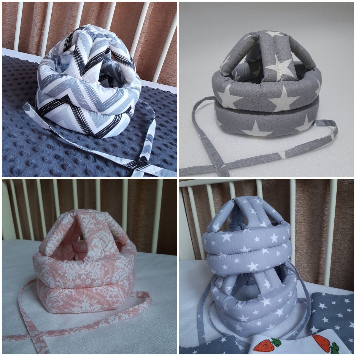 Мягкие защитные шлемы для малышей, которые учатся ползать, ходить. foto 5