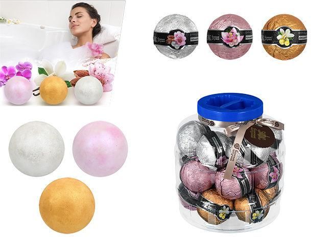 Шар Бурлящий Для Ванны Бш 120G В Фольге, Банка Пластик
