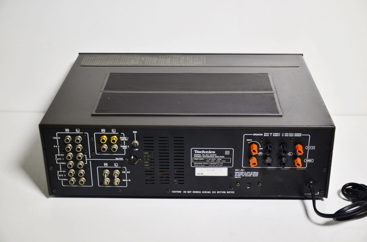 Technics SU-8088BK Очень мощный топовый усилок фото 9