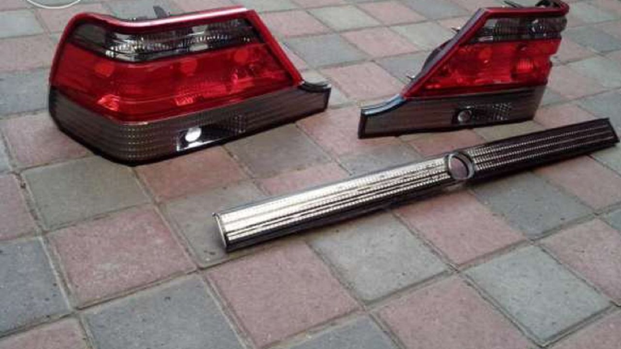 Стопы Mercedes W140 тюнинг мерседес оптика фары стопы W140 тюнинг (кабан) мерс стопы фото 5