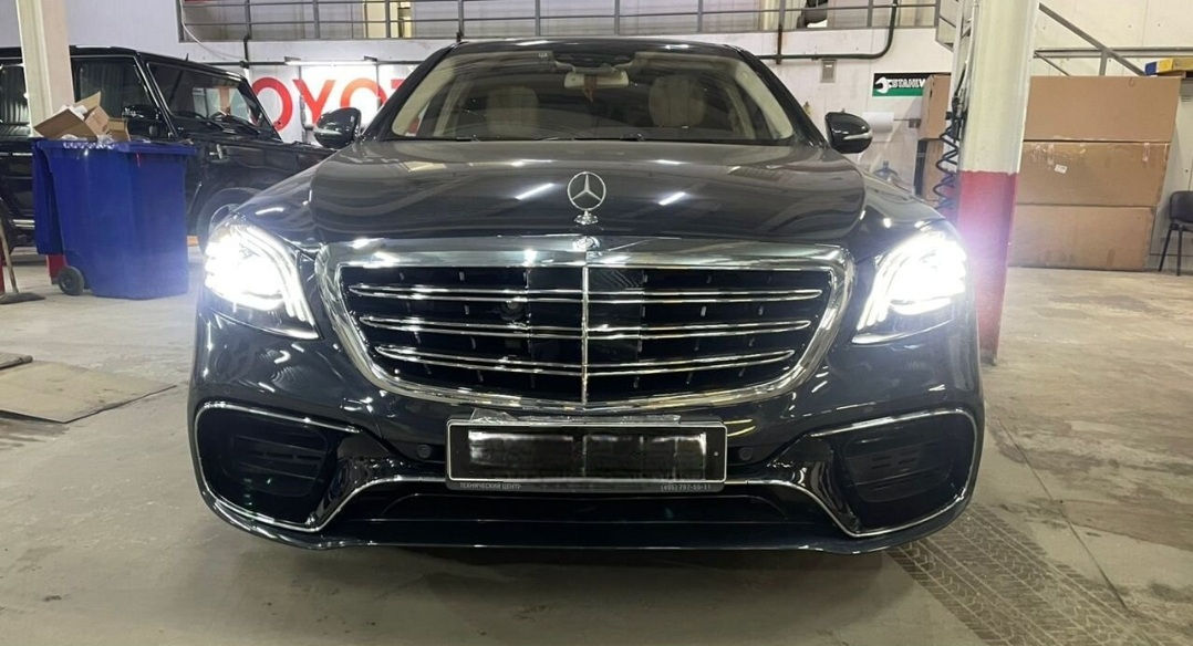 Body Kit Mercedes S-class W222 facelift retrofit S63 foto 4