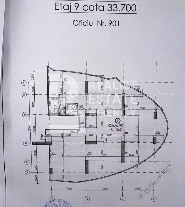 Infinity tower - 362 mp, Centru, bulevardul Ștefan cel Mare și Sfânt foto 16