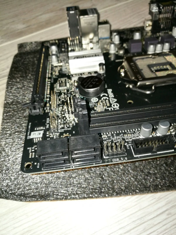 ASRock H310CM-DVS 1151 M-ATX D-Sub/DVI DDR4 foto 2