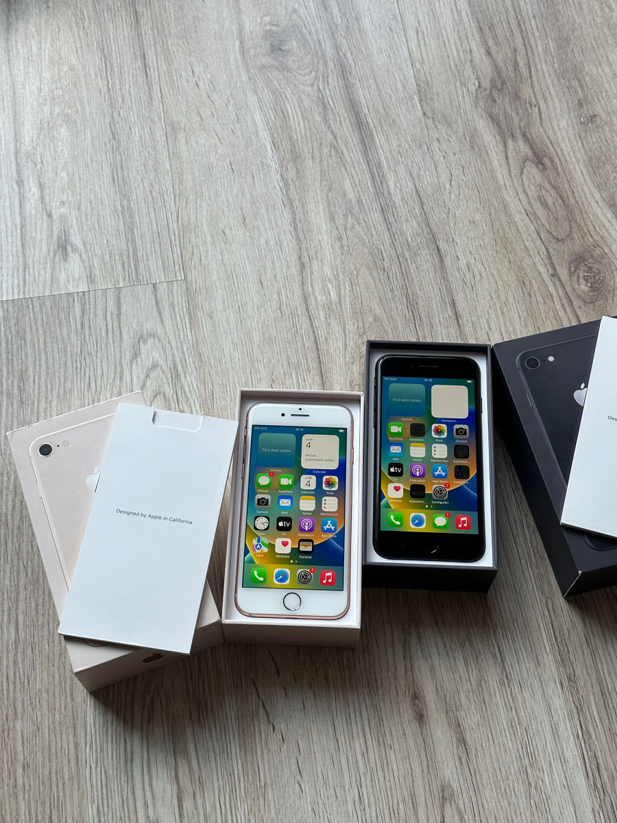 iPhone 8, 256/64, Space Gray/Gold foto 1