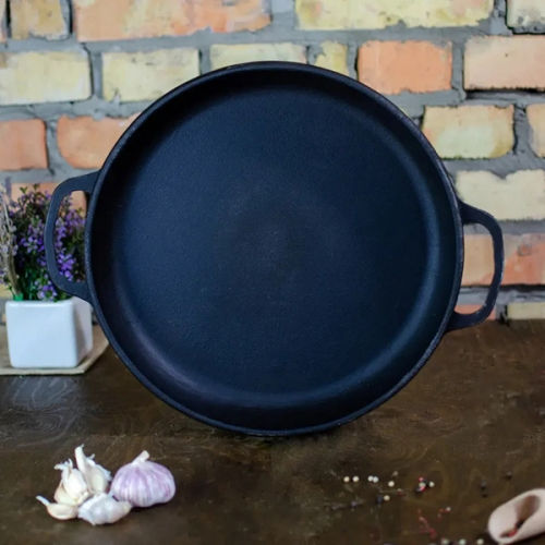 Казан узбекский WOK с крышкой-сковородкой 12 л, Сazan uzbek wok cu capac-tigaie, livrarea gratuita foto 5