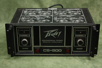 peavey cs 800 watt power amp