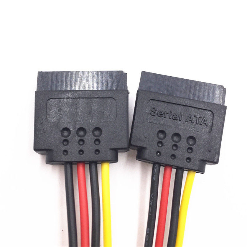 Id-172: SATA Male To 2 Female Connector SATA 1 to 2 - Тройник SATA на 2 х SATA коннектор Переходник foto 5