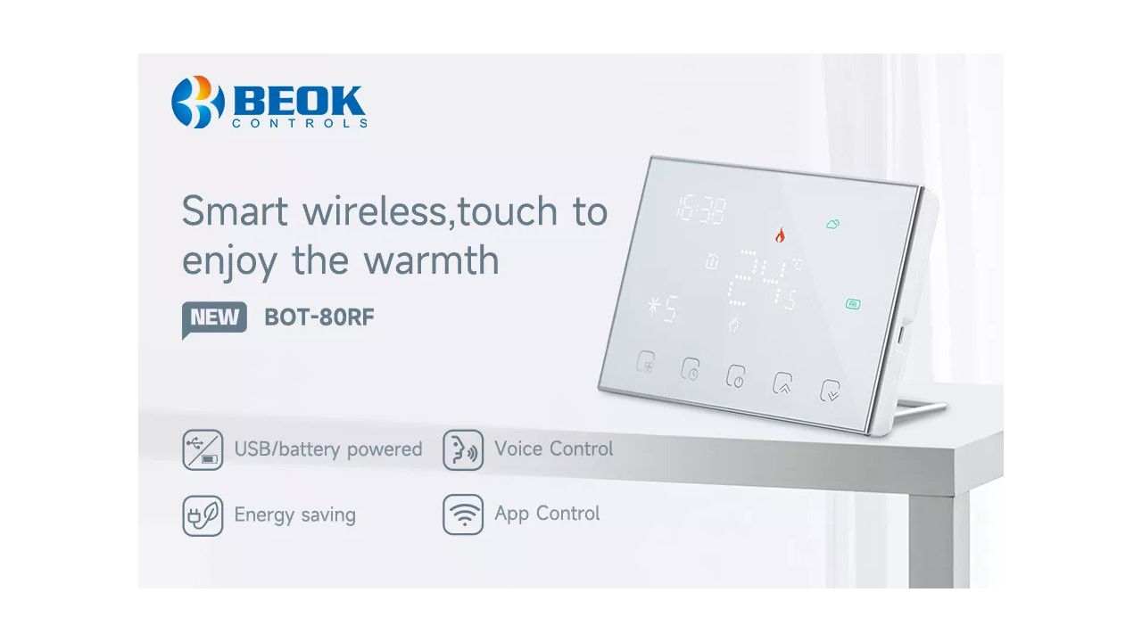 Программируемый интеллектуальный цифровой термостат для отопления RF & WIFI. 3&1 foto 9