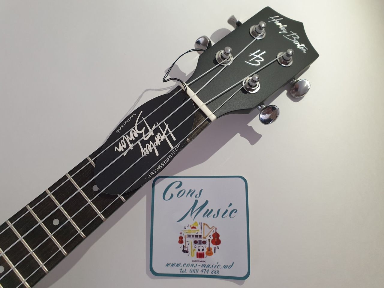Ukulele Concert Harley Benton UK-12C Black-Calitate - Noua-Cu livrare in toata Moldova!!! foto 1