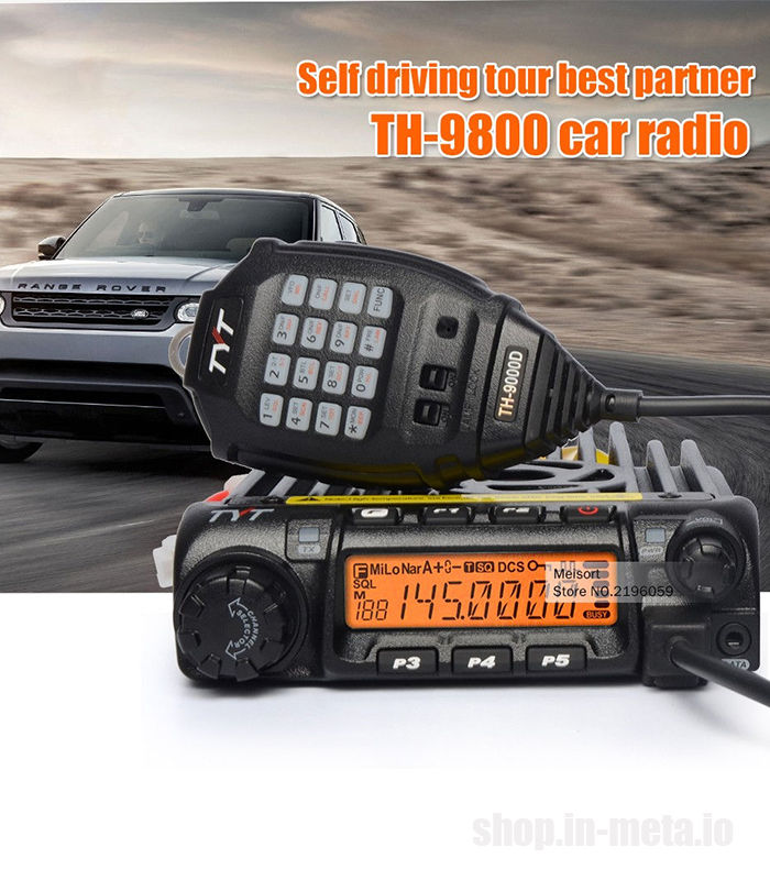 TYT TH-9000D Plus, Radio - Автомобильная радиостанция foto 2