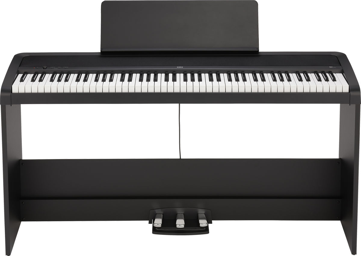 Pian Digital Korg B2SP Black, 88 Taste, Suport Inclus, Nou, Garanție | MusicShop foto 0