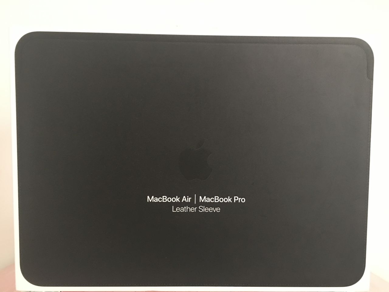 Leather Sleeve for 13inch MacBook Air and MacBook Pro Black