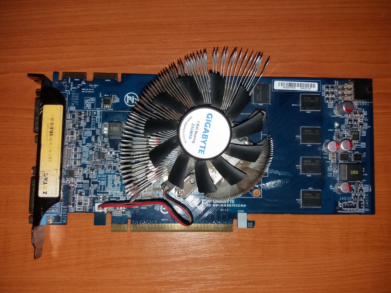 Видеокарта Gigabyte Ati Radeon HD 3870, 512 mb, 256 bit, gddr3, Dvi x2
